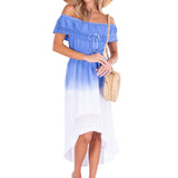 'Olivia' High Low Midi Dress