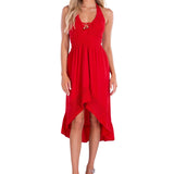 'Marina' High Low Midi Dress