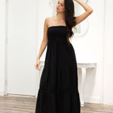 'Bliss' Strapless Maxi Dress