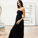 'Bliss' Strapless Maxi Dress