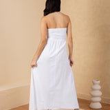 'Stella' Twist-Front Maxi Dress