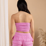 'Brisa' Double Twist Crop Top