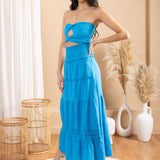 'Brisa' Double Twist Crop Top