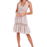 'Delphine' Halter Sundress