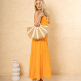 'Frances' Bag Made Of Natural Materials