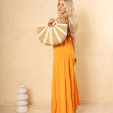 'Frances' Bag Made Of Natural Materials