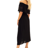 'Constance' Off Shoulder Maxi Dress