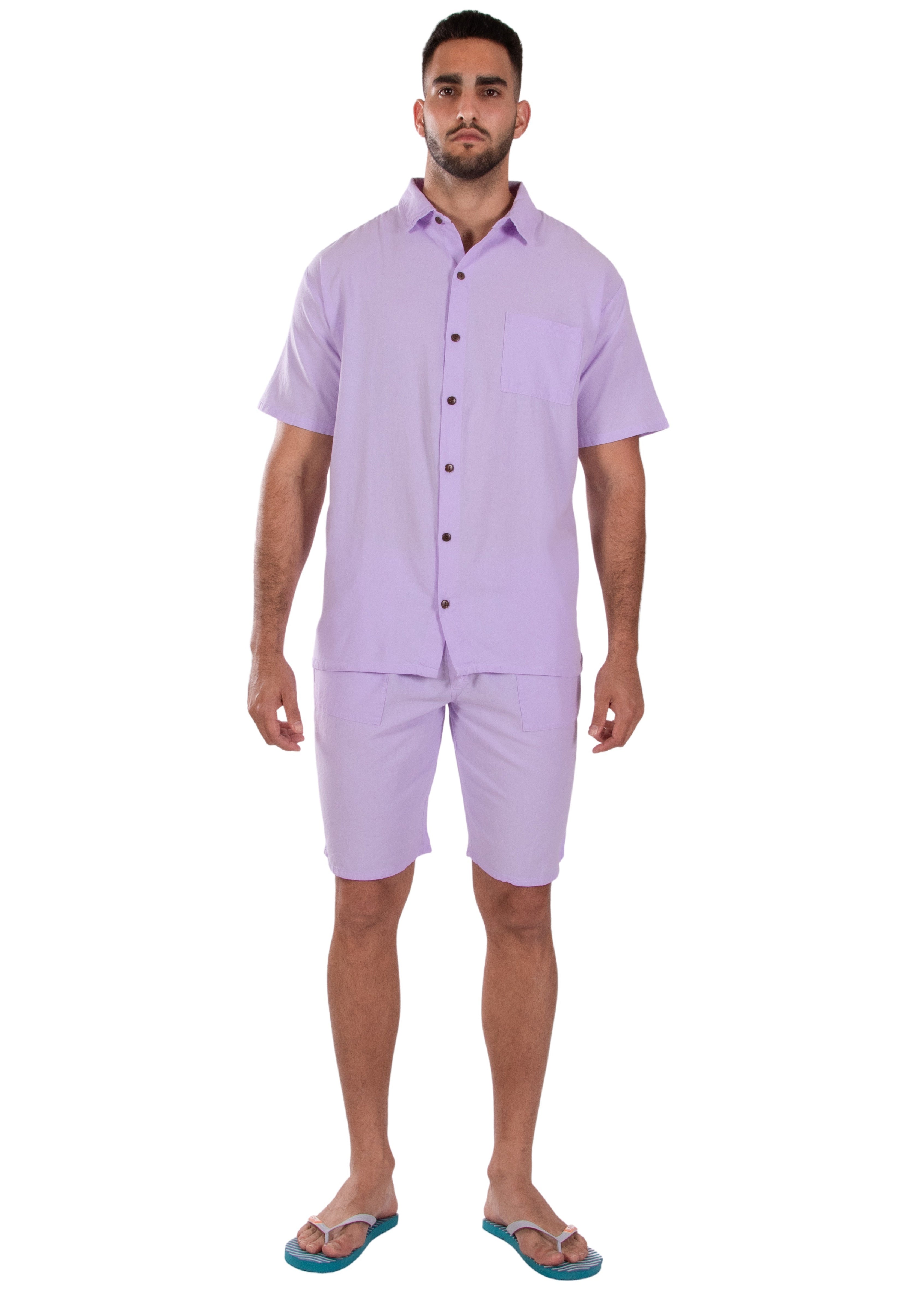 'Ibiza' Cotton Button Down