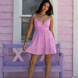 'Dakota' Cotton Mini Dress