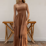 'Bliss' Strapless Maxi Dress