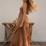 'Bliss' Strapless Maxi Dress