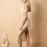 'Klair' Crochet Cover-Up Midi Dress
