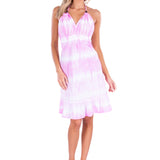 'Athena' Crochet Bust Mini Dress