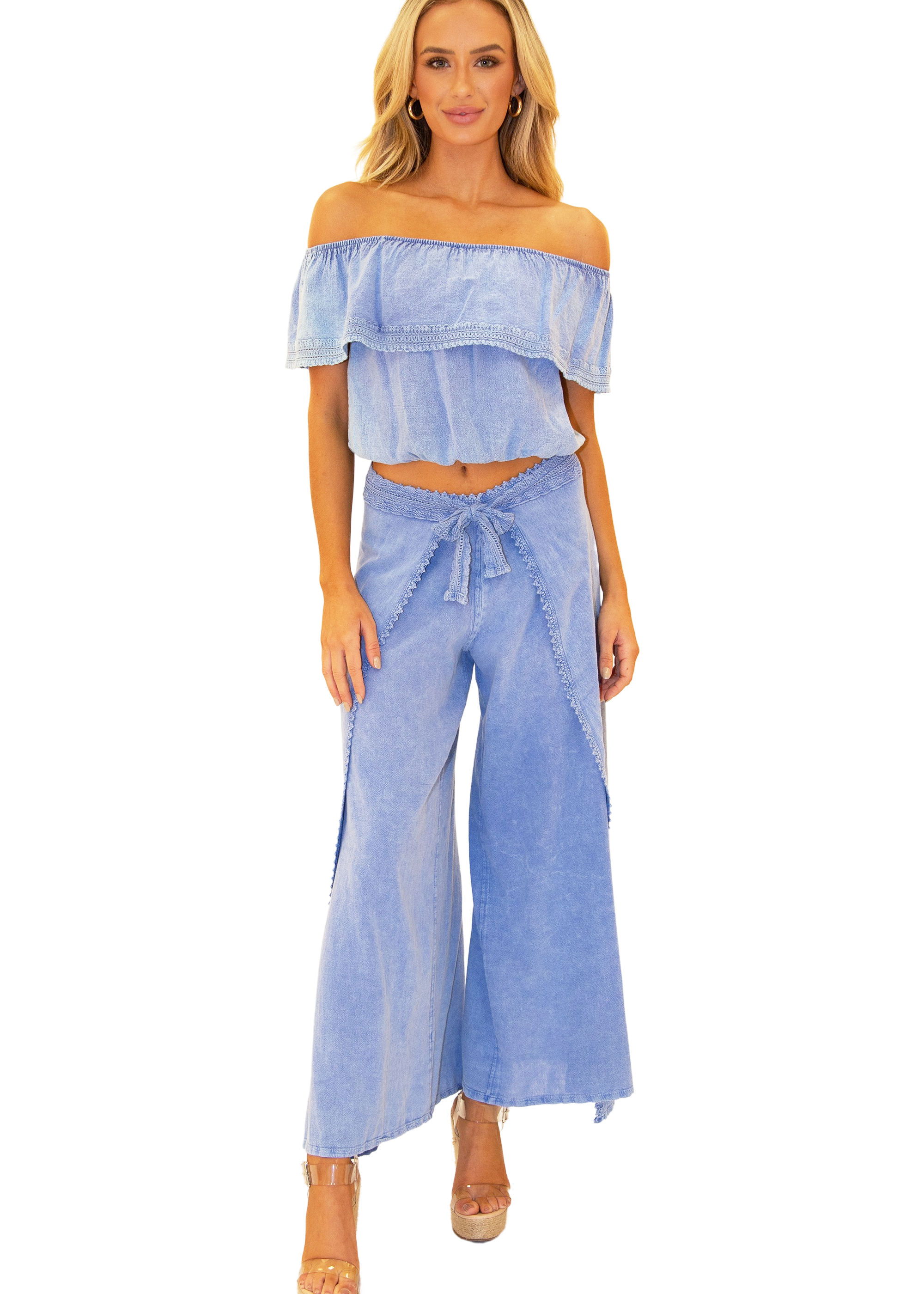 'Joy' Off Shoulder Top