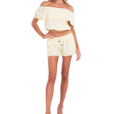 'Cassie' Low Rise Shorts