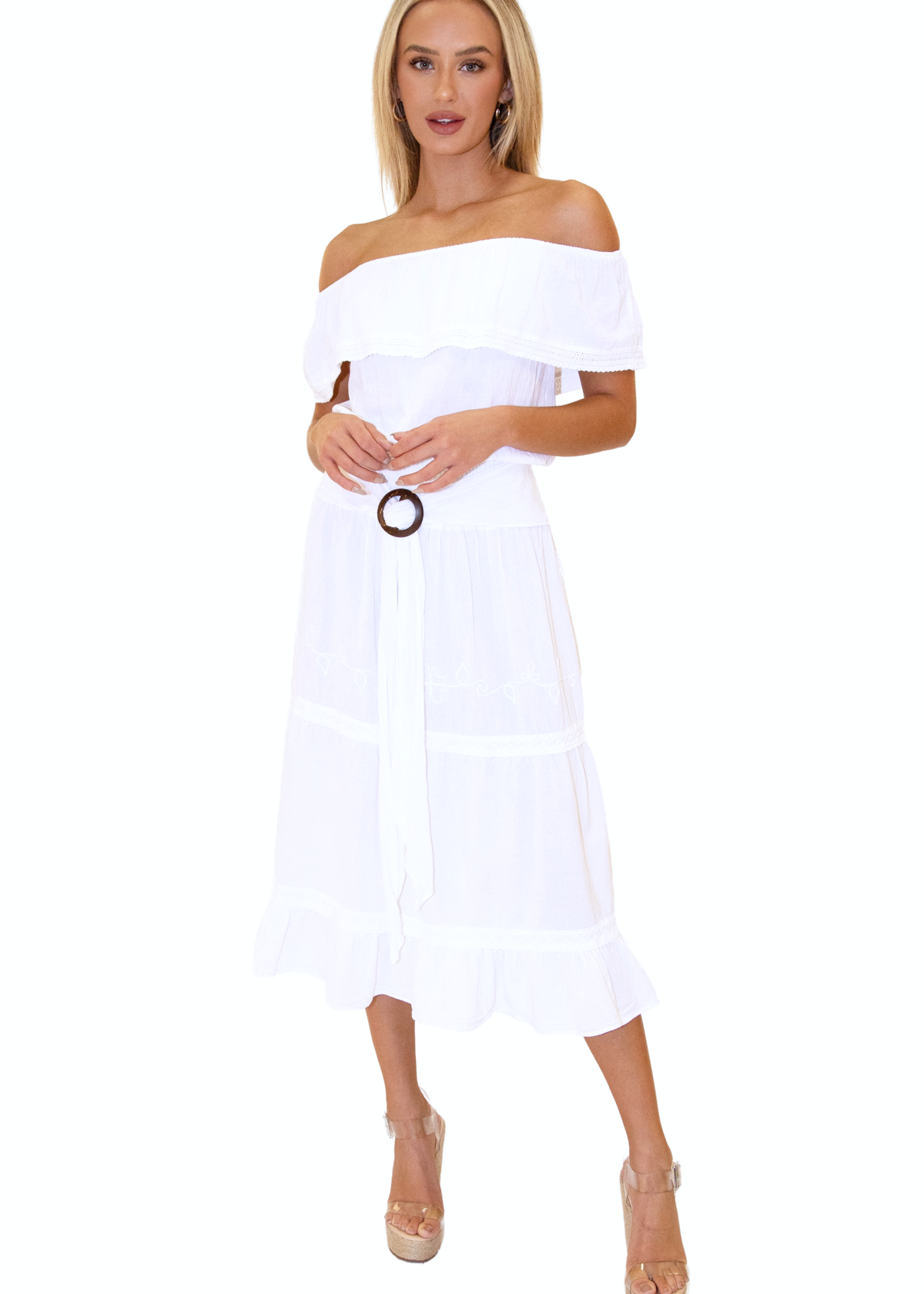 'Joy' Off Shoulder Top