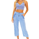 'Ruby' Fringe Pocket Capris