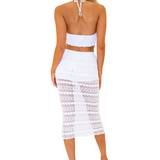 'Oceane' Crochet Maxi Skort