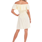 'Ella' Off Shoulder Sundress