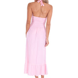 'Daphne' Halter Maxi Dress