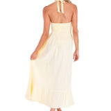 'Daphne' Halter Maxi Dress