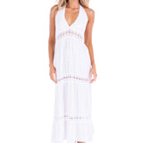 'Daphne' Halter Maxi Dress