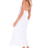 'Daphne' Halter Maxi Dress
