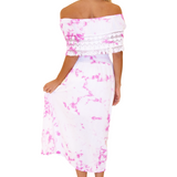 'Constance' Off Shoulder Maxi Dress