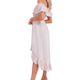 'Olivia' High Low Midi Dress
