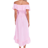 'Olivia' High Low Midi Dress