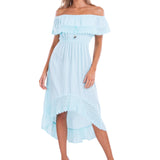'Olivia' High Low Midi Dress