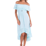 'Olivia' High Low Midi Dress