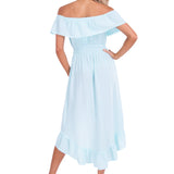 'Olivia' High Low Midi Dress