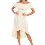 'Olivia' High Low Midi Dress