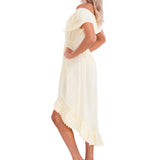 'Olivia' High Low Midi Dress