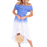 'Olivia' High Low Midi Dress