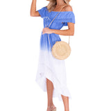 'Olivia' High Low Midi Dress