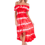 'Olivia' High Low Midi Dress