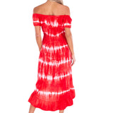'Olivia' High Low Midi Dress