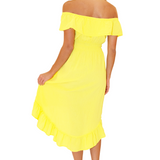 'Olivia' High Low Midi Dress