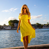 'Olivia' High Low Midi Dress