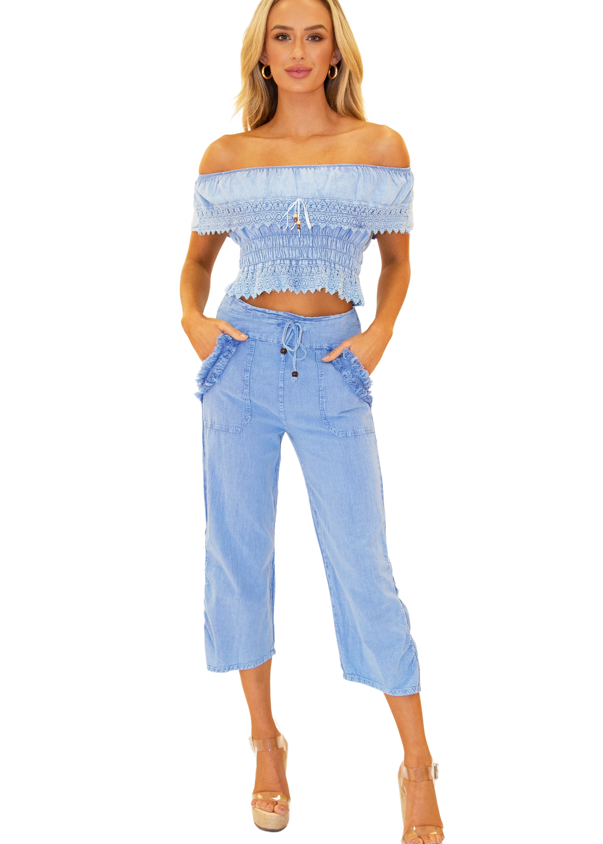 'Mandy' Off Shoulder Top