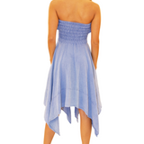 'Sasha' Strapless Flowy Dress