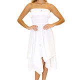 'Sasha' Strapless Flowy Dress