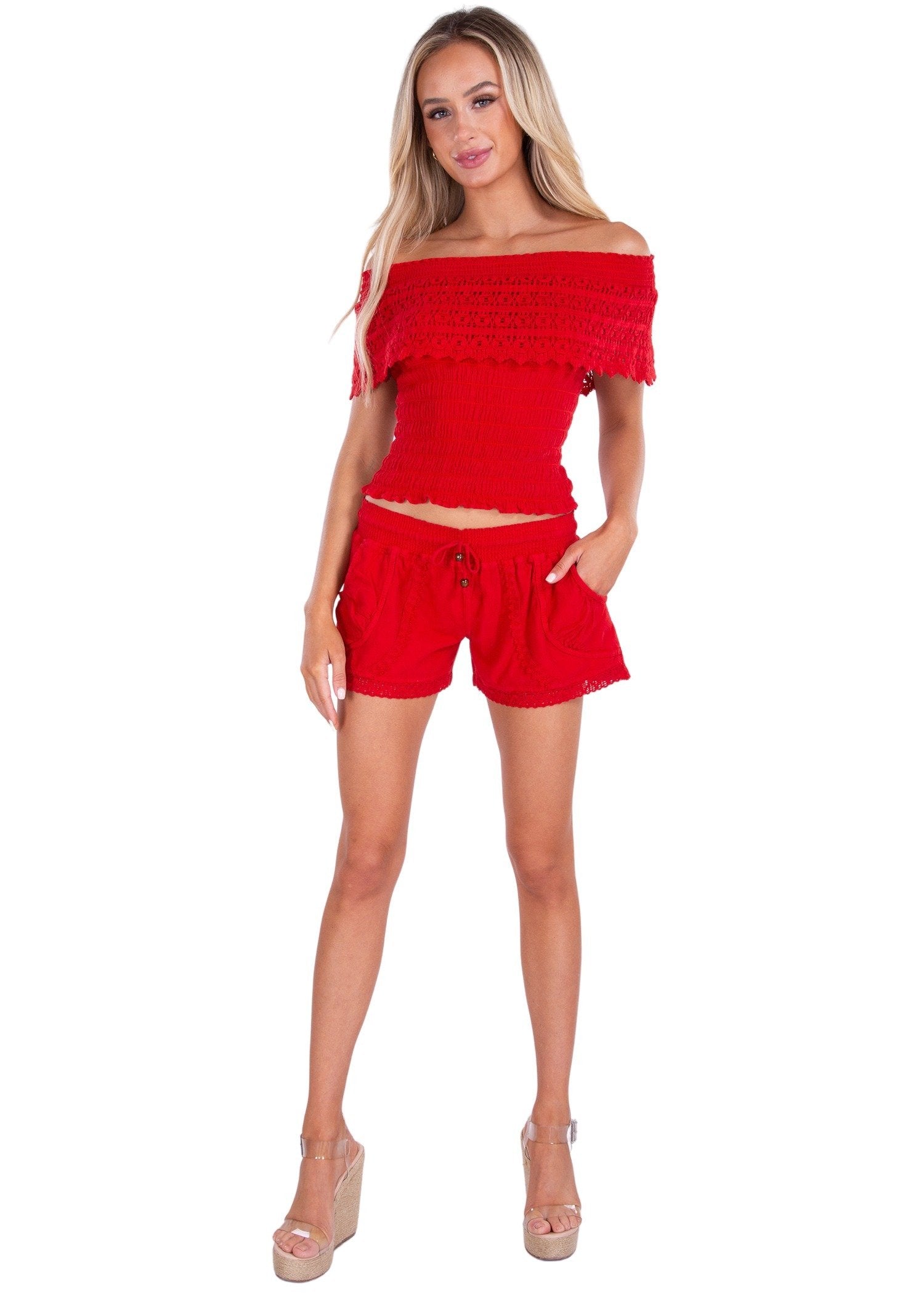 'Cassie' Low Rise Shorts