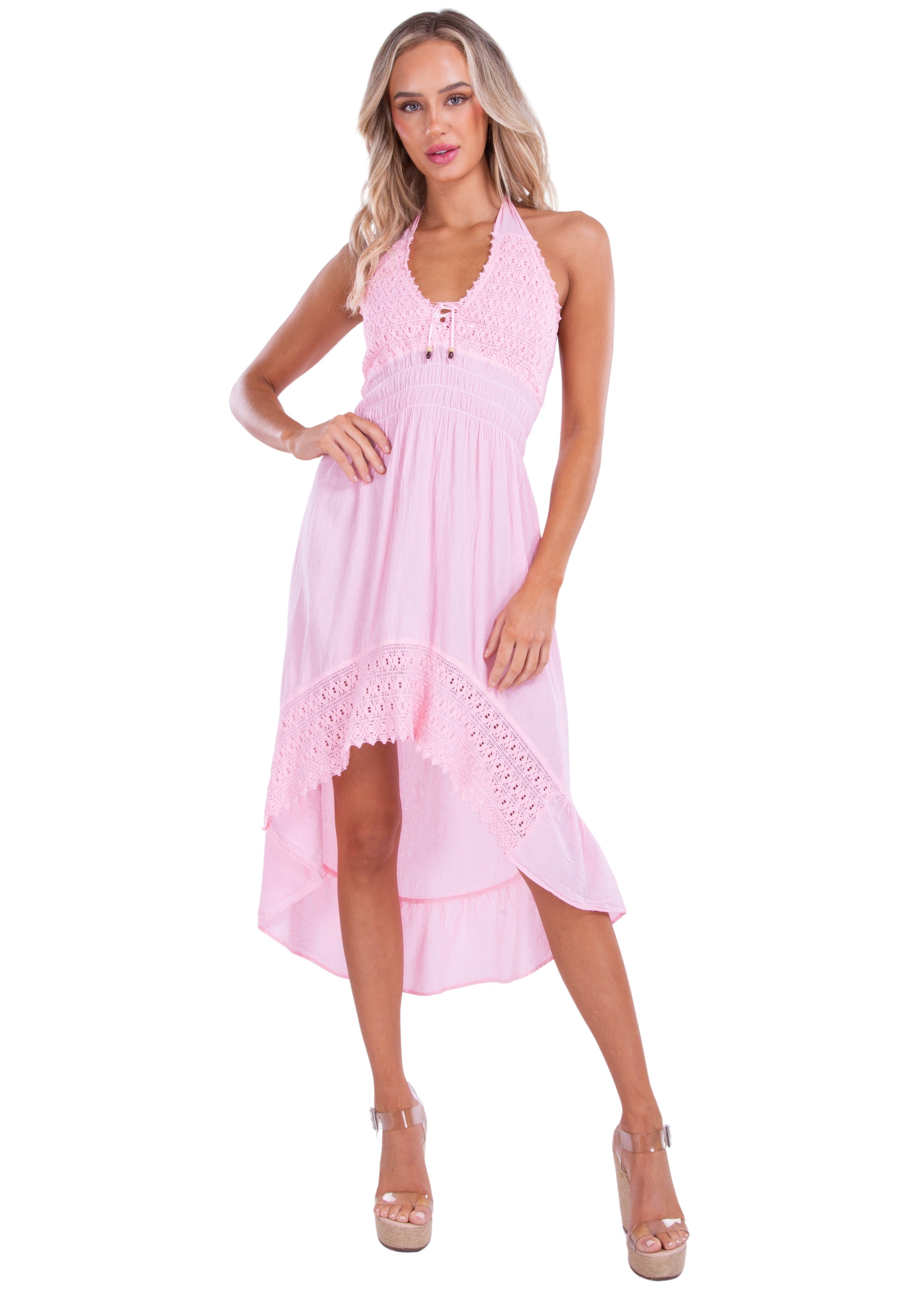 'Marina' High Low Midi Dress