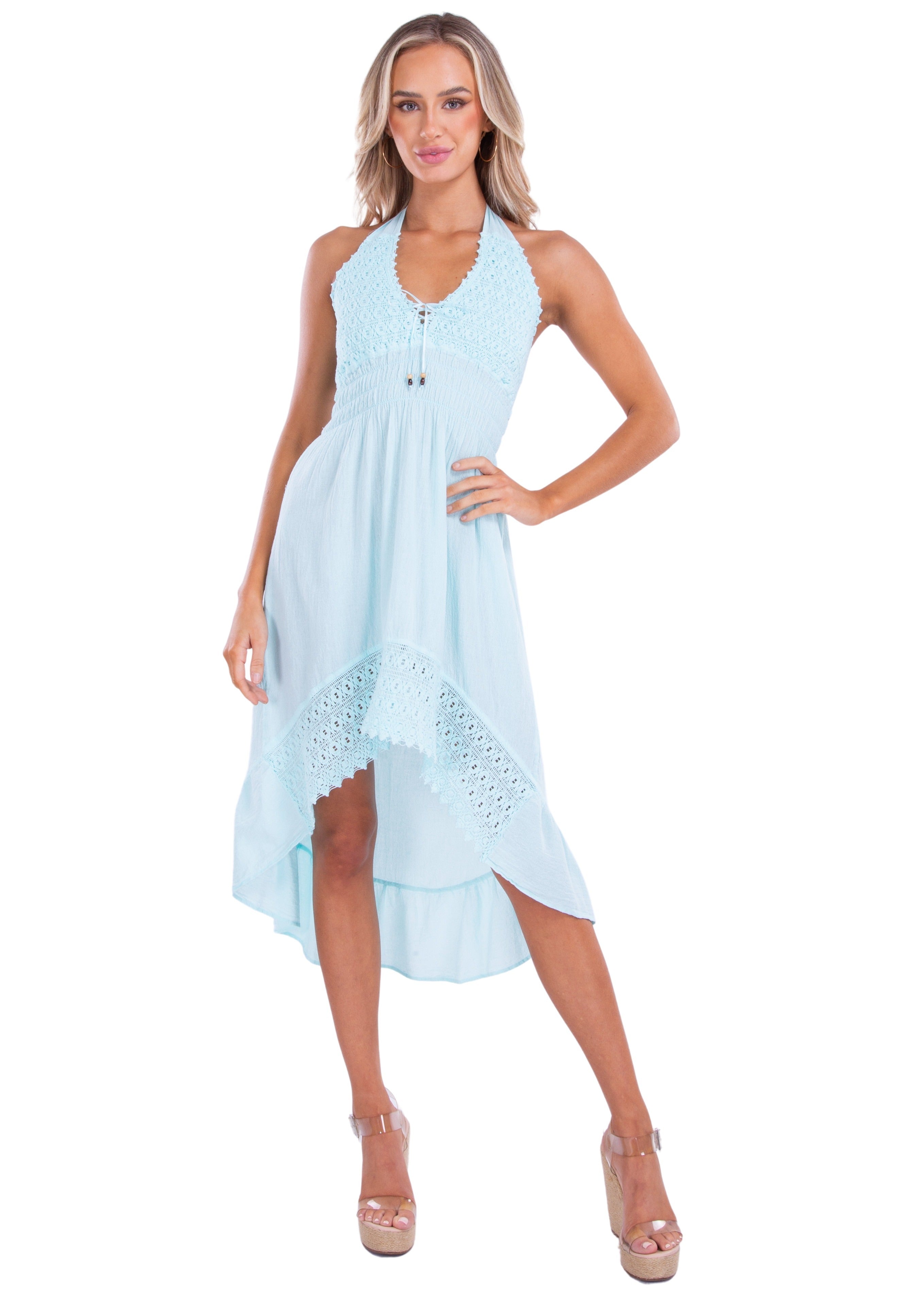 'Marina' High Low Midi Dress