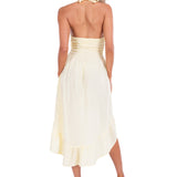 'Marina' High Low Midi Dress