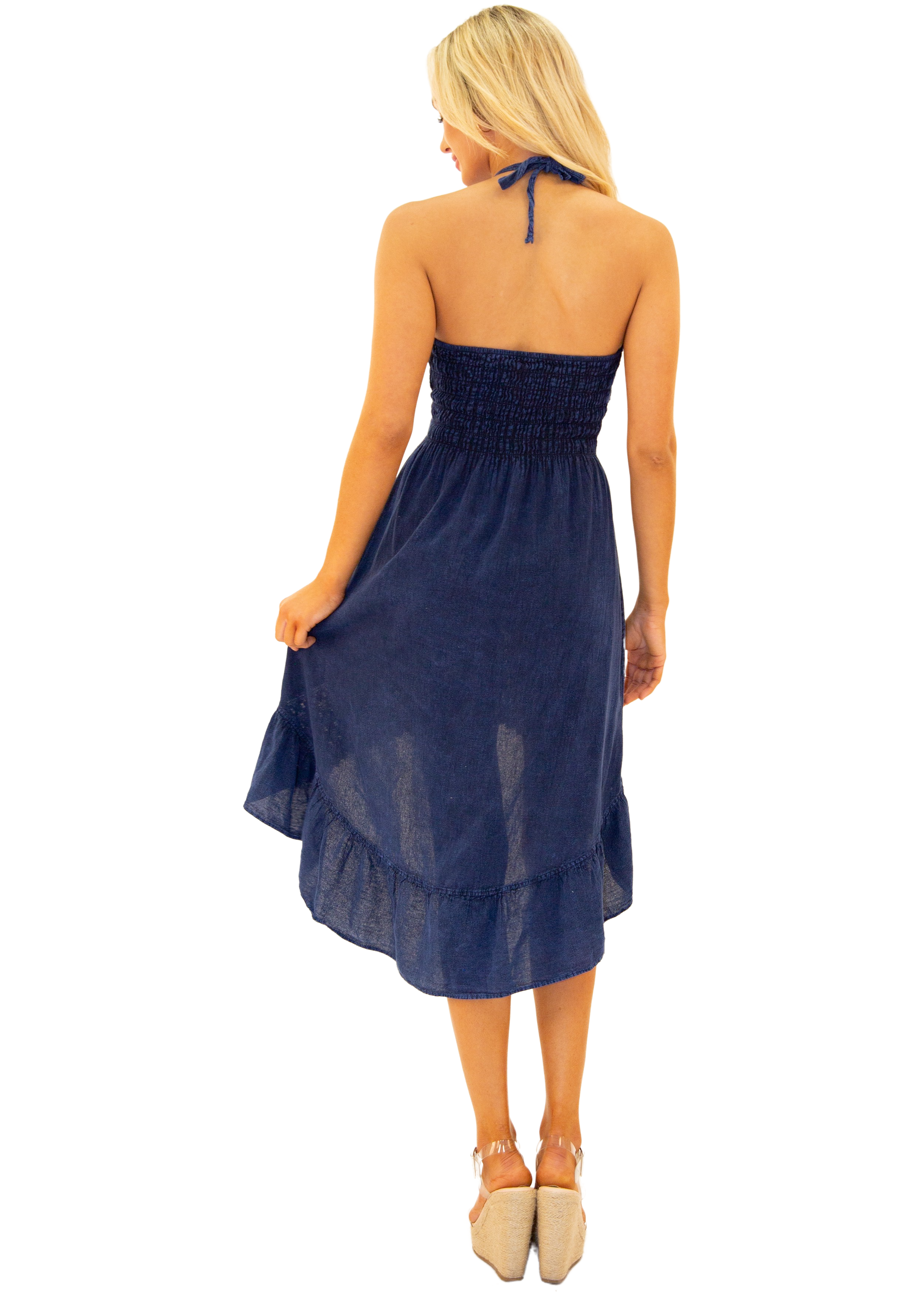 high low midi dress 'Marina' High Low Midi Dress