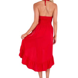 'Marina' High Low Midi Dress